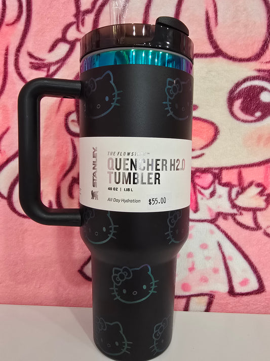 Black Hello Kitty Tumbler